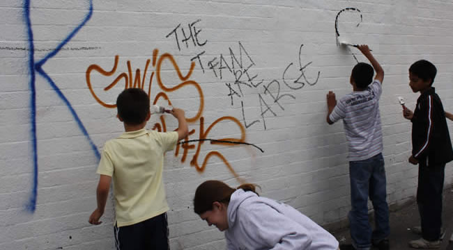 Graffiti removal