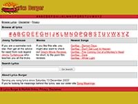 Lyrics Burger